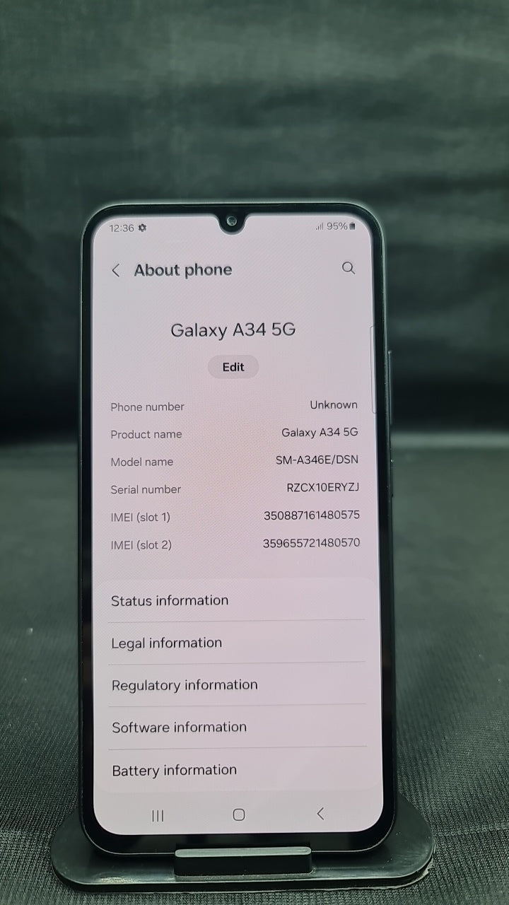 Samsung Galaxy A34 5G (6 GB/128 GB) about_us photo