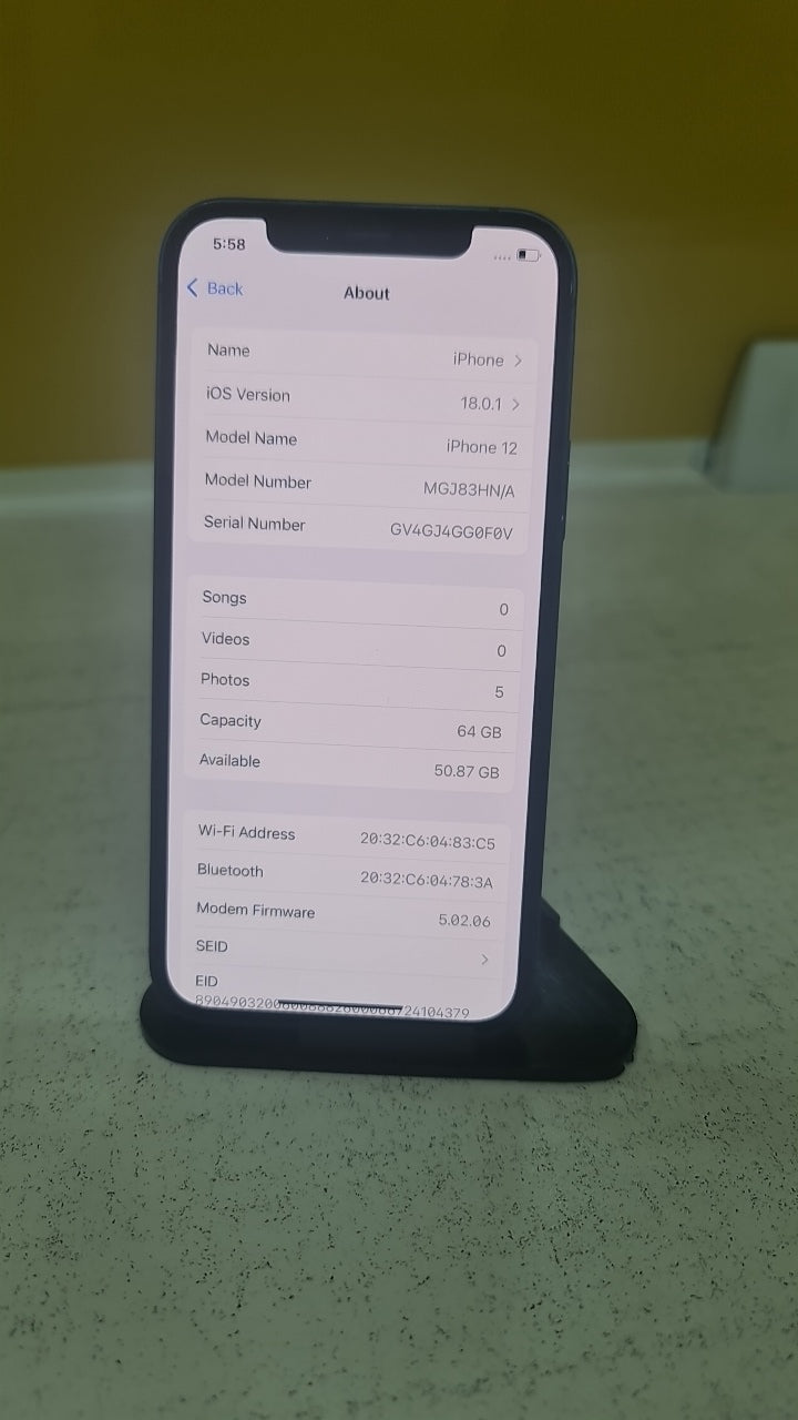 Apple iPhone 12 (4 GB/64 GB) about_us photo